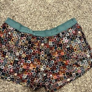 Like New Joyspun Women's Patterned Sleep Shorts - Multicolor